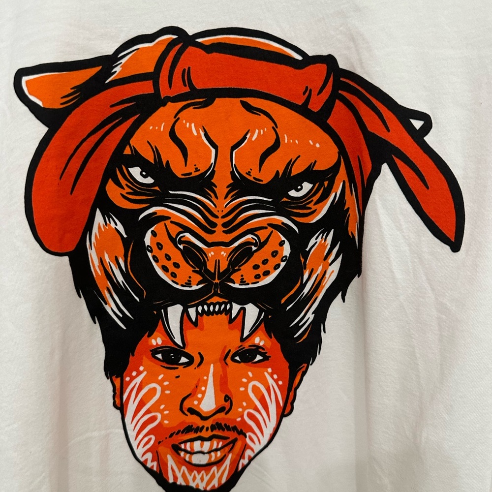 Next Level Apparel Men's Long Sleeve T-shirt Medium Tiger Head